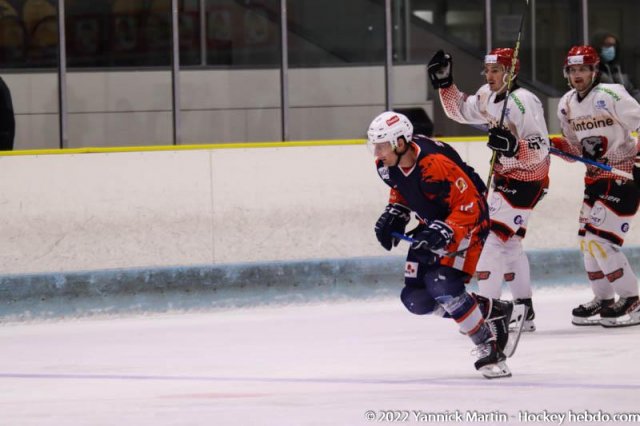Photo hockey match Clermont-Ferrand - Cholet  le 29/01/2022