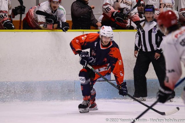 Photo hockey match Clermont-Ferrand - Cholet  le 29/01/2022
