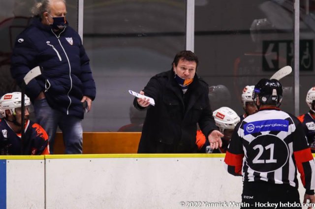 Photo hockey match Clermont-Ferrand - Cholet  le 29/01/2022