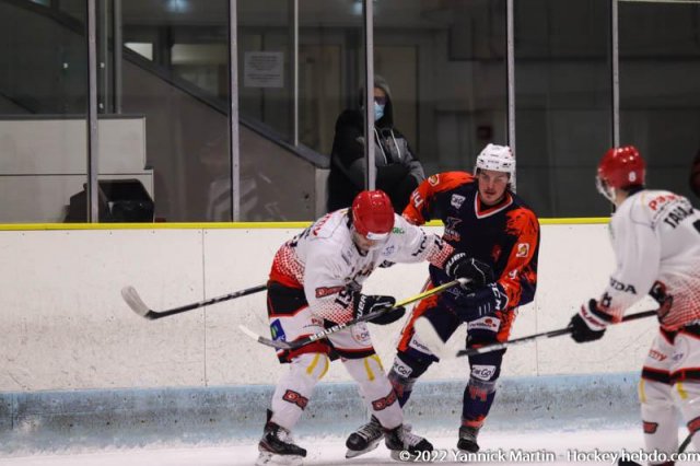 Photo hockey match Clermont-Ferrand - Cholet  le 29/01/2022