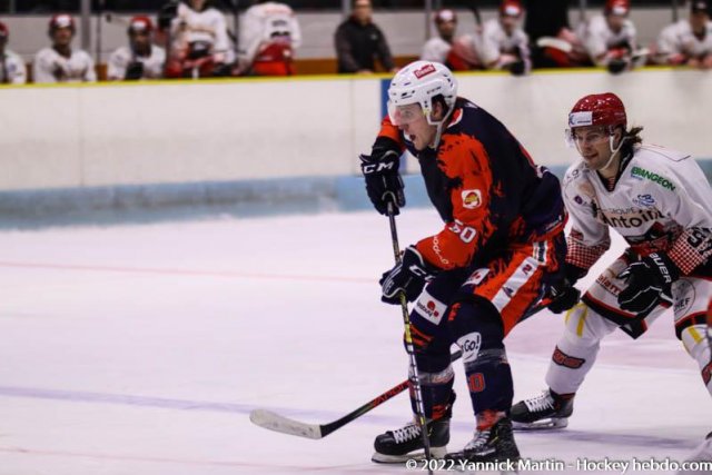 Photo hockey match Clermont-Ferrand - Cholet  le 29/01/2022