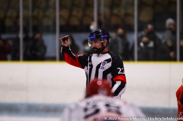 Photo hockey match Clermont-Ferrand - Cholet  le 29/01/2022