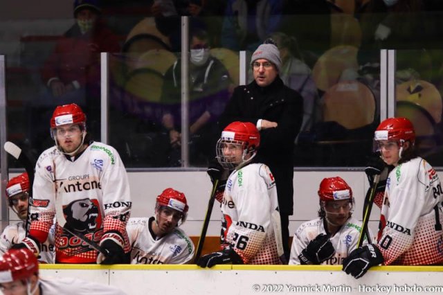 Photo hockey match Clermont-Ferrand - Cholet  le 29/01/2022