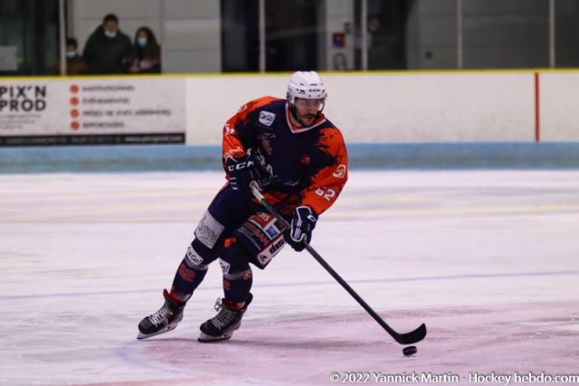 Photo hockey match Clermont-Ferrand - Cholet  le 29/01/2022