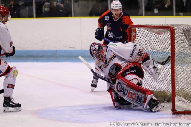 Photo hockey match Clermont-Ferrand - Cholet  le 29/01/2022