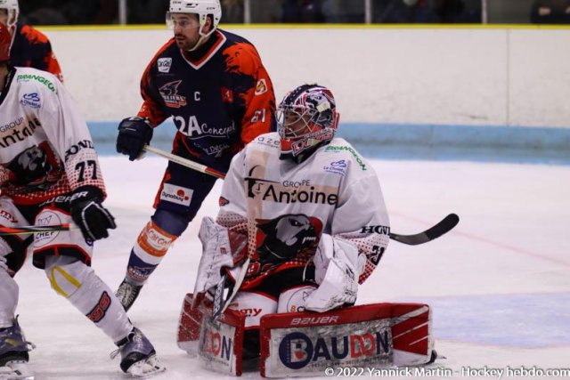 Photo hockey match Clermont-Ferrand - Cholet  le 29/01/2022