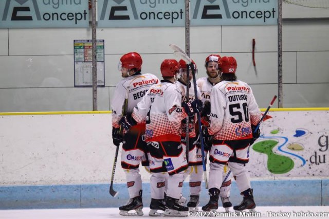 Photo hockey match Clermont-Ferrand - Cholet  le 29/01/2022