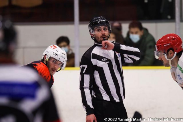 Photo hockey match Clermont-Ferrand - Cholet  le 29/01/2022