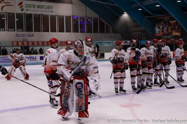 Photo hockey match Clermont-Ferrand - Cholet  le 29/01/2022