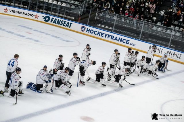 Photo hockey match Gap  - Angers  le 30/01/2022