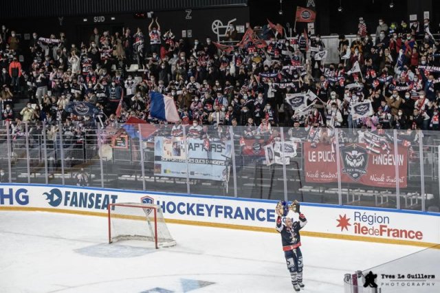 Photo hockey match Gap  - Angers  le 30/01/2022