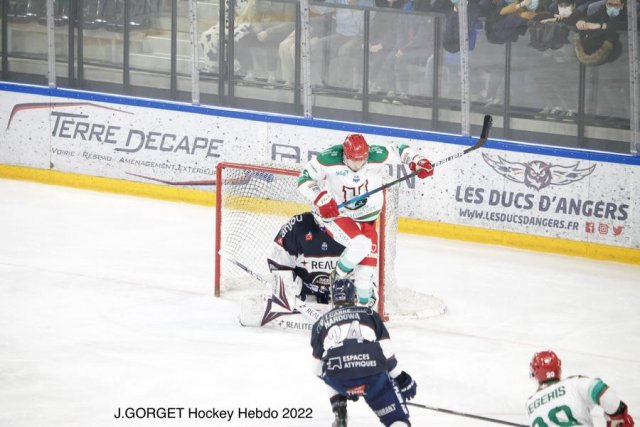 Photo hockey match Angers  - Anglet le 01/02/2022