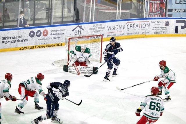 Photo hockey match Angers  - Anglet le 01/02/2022
