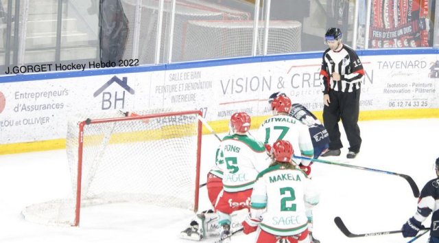 Photo hockey match Angers  - Anglet le 01/02/2022