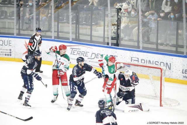 Photo hockey match Angers  - Anglet le 01/02/2022