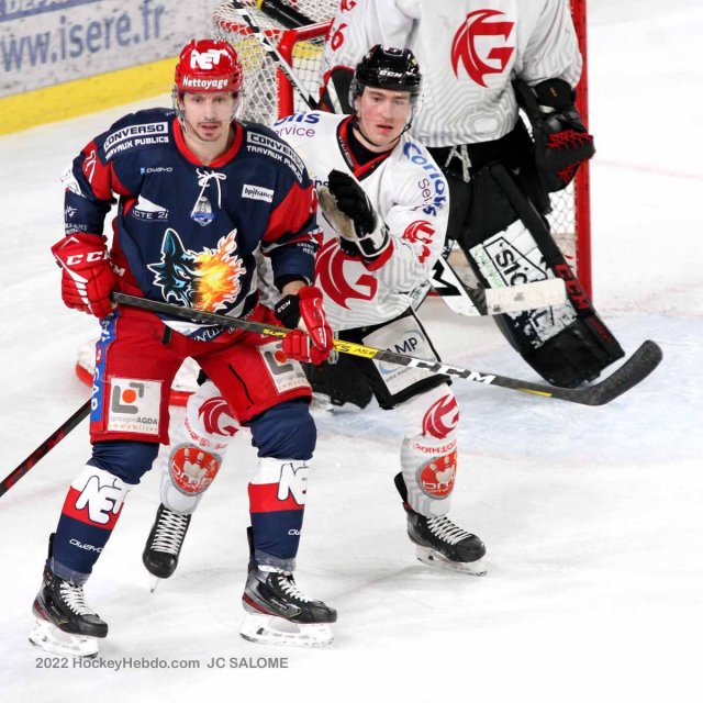 Photo hockey match Grenoble  - Amiens  le 04/02/2022