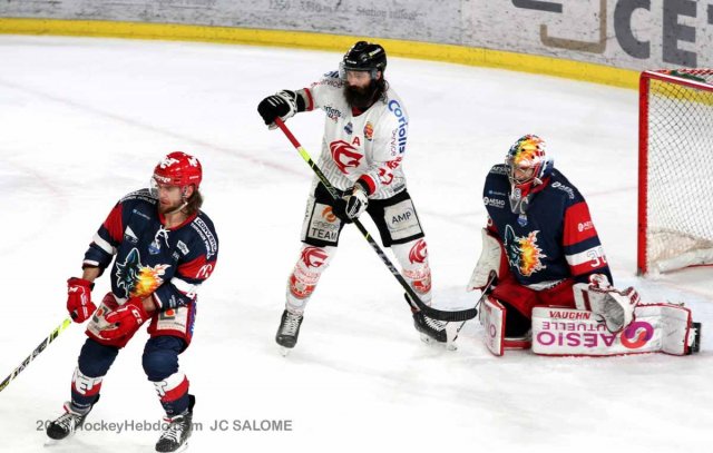 Photo hockey match Grenoble  - Amiens  le 04/02/2022