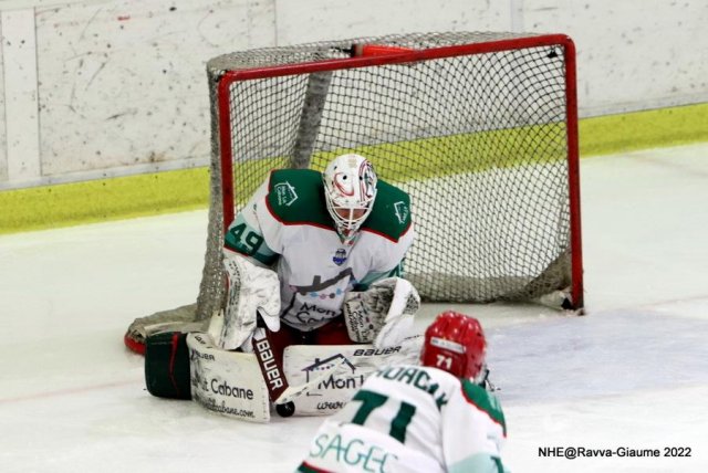 Photo hockey match Nice - Anglet le 04/02/2022