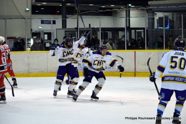 Photo hockey match Dijon  - Champigny-sur-Marne le 05/02/2022
