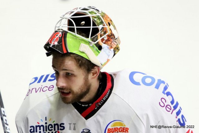 Photo hockey match Nice - Amiens  le 05/02/2022