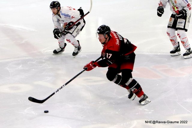 Photo hockey match Nice - Amiens  le 05/02/2022