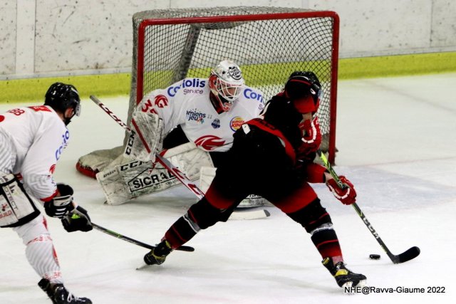 Photo hockey match Nice - Amiens  le 05/02/2022