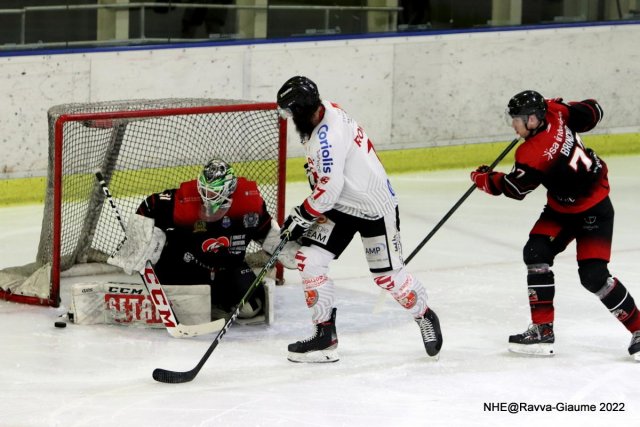 Photo hockey match Nice - Amiens  le 05/02/2022