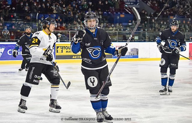 Photo hockey match Nantes - Strasbourg  le 05/02/2022