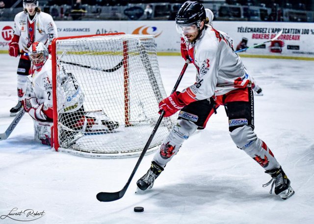 Photo hockey match Bordeaux - Briançon  le 09/02/2022