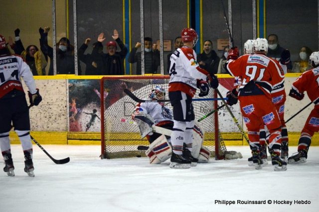 Photo hockey match Dijon  - Lyon le 12/02/2022