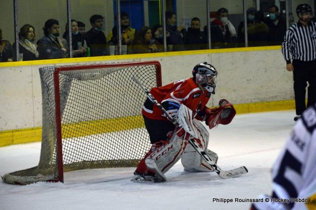 Photo hockey match Dijon  - Lyon le 12/02/2022
