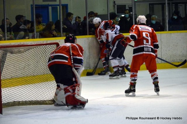 Photo hockey match Dijon  - Lyon le 12/02/2022