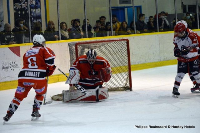 Photo hockey match Dijon  - Lyon le 12/02/2022