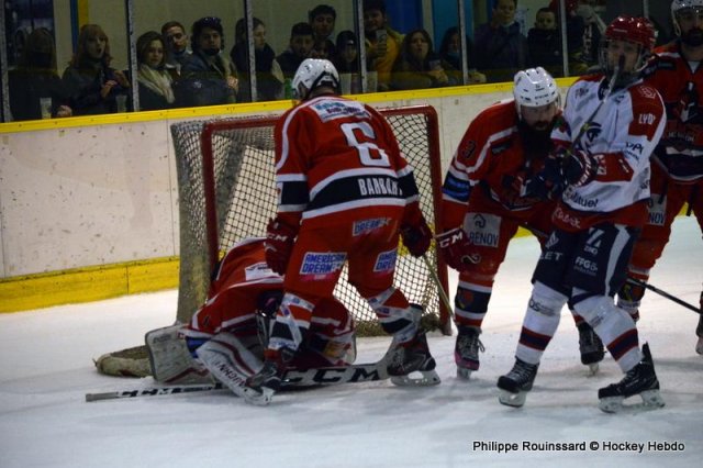 Photo hockey match Dijon  - Lyon le 12/02/2022