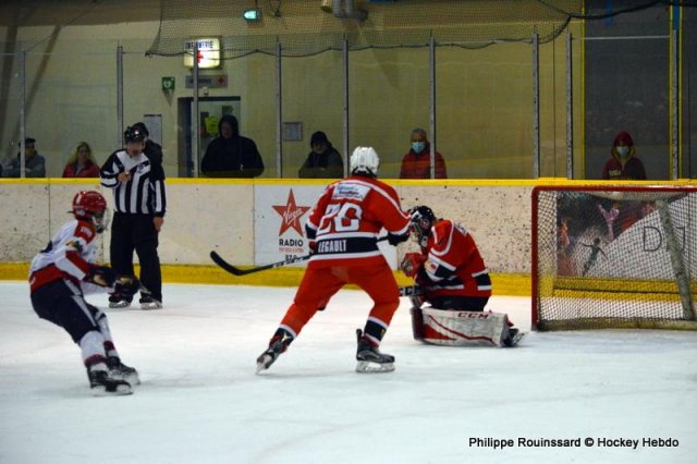 Photo hockey match Dijon  - Lyon le 12/02/2022