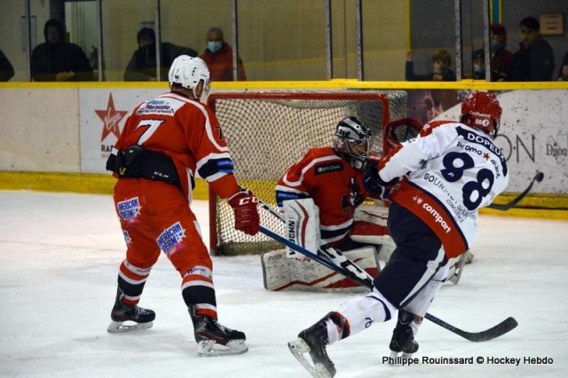 Photo hockey match Dijon  - Lyon le 12/02/2022