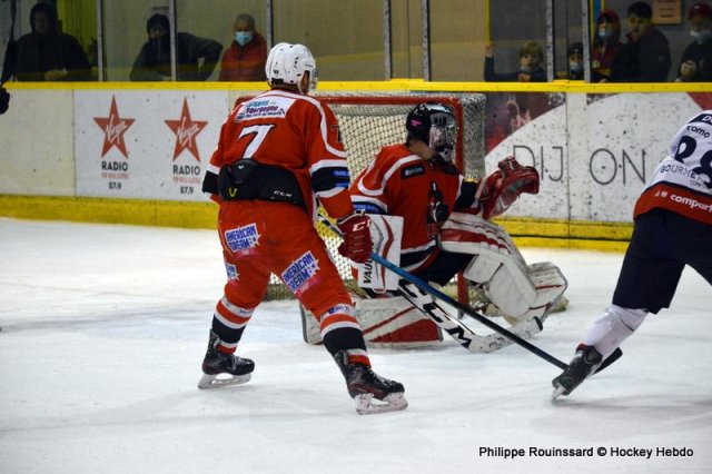 Photo hockey match Dijon  - Lyon le 12/02/2022