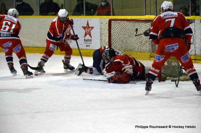 Photo hockey match Dijon  - Lyon le 12/02/2022
