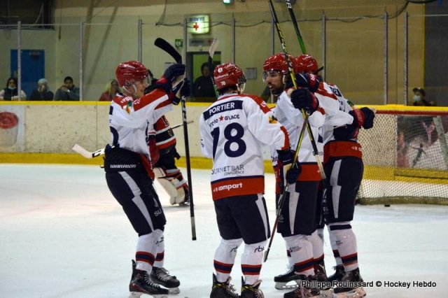 Photo hockey match Dijon  - Lyon le 12/02/2022