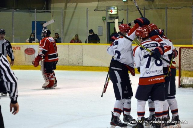 Photo hockey match Dijon  - Lyon le 12/02/2022