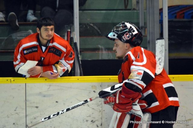 Photo hockey match Dijon  - Lyon le 12/02/2022
