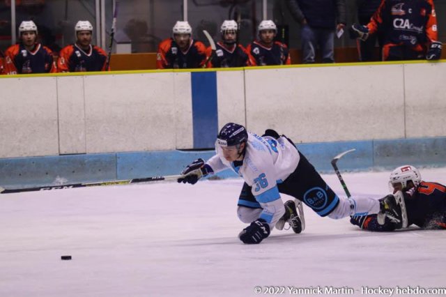 Photo hockey match Clermont-Ferrand - Marseille le 12/02/2022