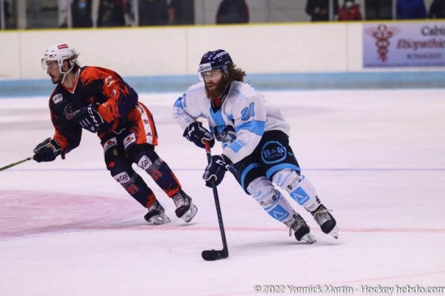 Photo hockey match Clermont-Ferrand - Marseille le 12/02/2022