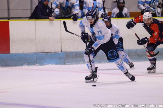 Photo hockey match Clermont-Ferrand - Marseille le 12/02/2022