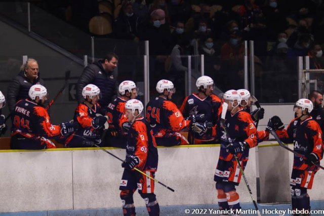Photo hockey match Clermont-Ferrand - Marseille le 12/02/2022