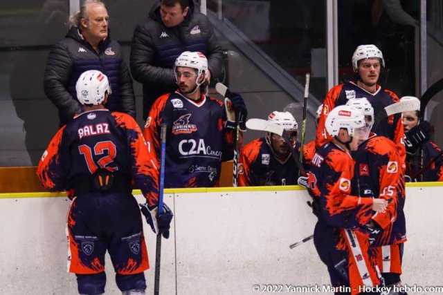 Photo hockey match Clermont-Ferrand - Marseille le 12/02/2022