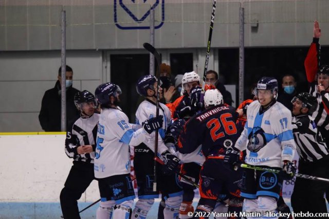 Photo hockey match Clermont-Ferrand - Marseille le 12/02/2022