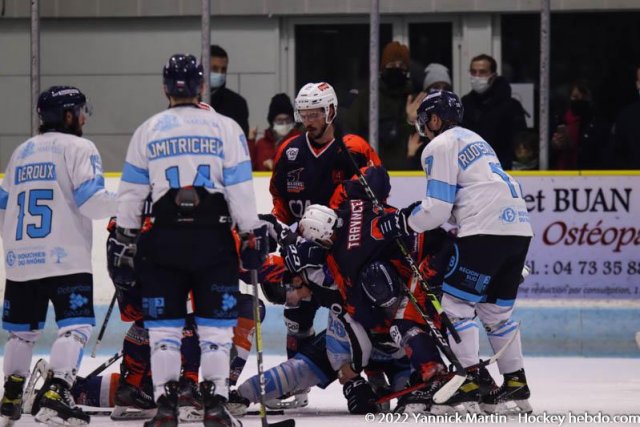 Photo hockey match Clermont-Ferrand - Marseille le 12/02/2022
