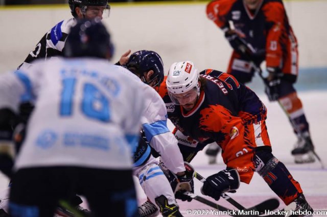 Photo hockey match Clermont-Ferrand - Marseille le 12/02/2022