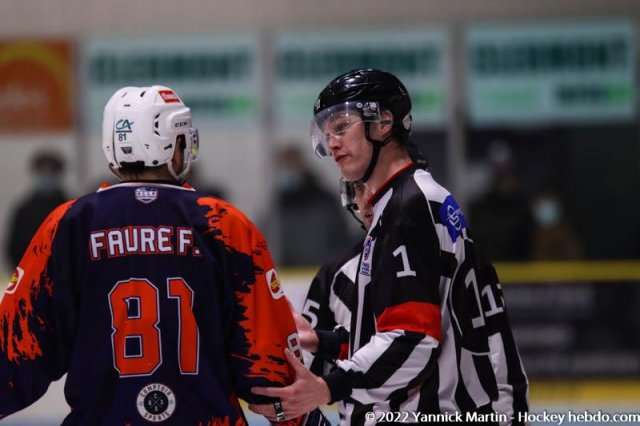 Photo hockey match Clermont-Ferrand - Marseille le 12/02/2022